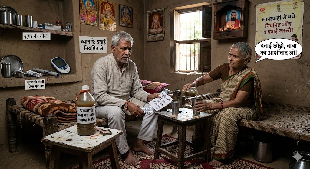 डायबिटीज के अजीब उपचारों का मायावी संसार   ” झूठी आशा, बड़ी निराशा “