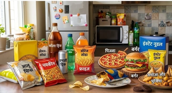 अल्ट्रा प्रोसेस्ड फूड्स या जंक फूड्स और हमारा स्वास्थ्य
